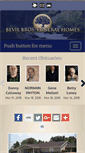 Mobile Screenshot of bevilbrosfuneralhomes.com